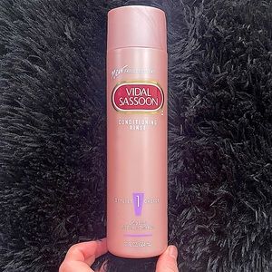 RARE Vintage 1994 Vidal Sassoon Conditioning Rinse Stylist ‘1’ choice extra body